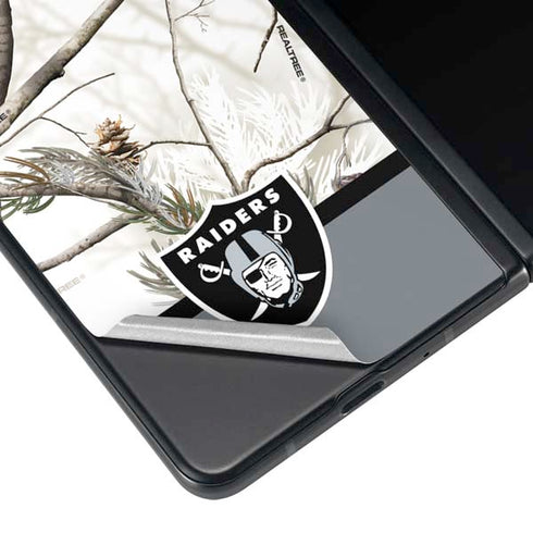 NFL Realtree Camo Las Vegas Raiders Galaxy Z Fold4 5G Skin
