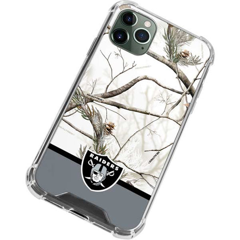 NFL Realtree Camo Las Vegas Raiders iPhone 11 Pro Max Clear Case