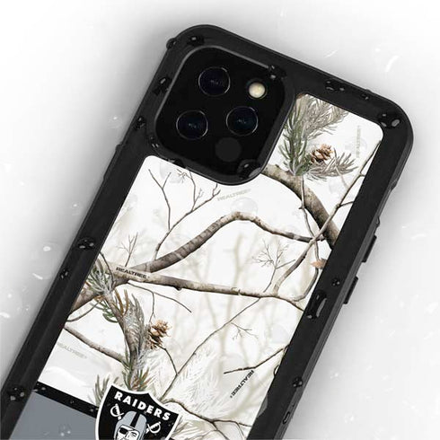 NFL Realtree Camo Las Vegas Raiders iPhone 12 Pro Max Waterproof Case