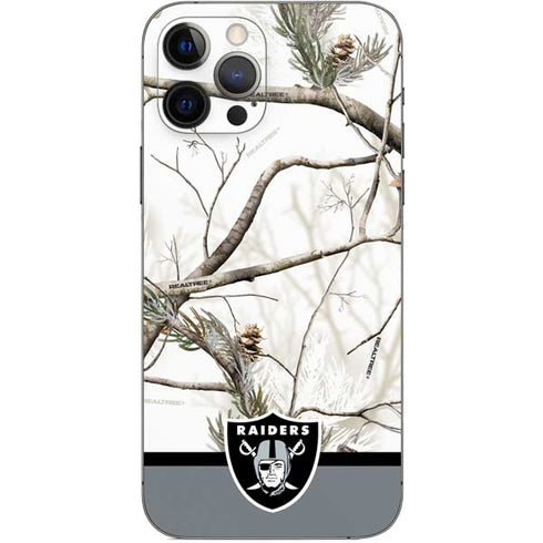NFL Realtree Camo Las Vegas Raiders iPhone 12 Pro Skin