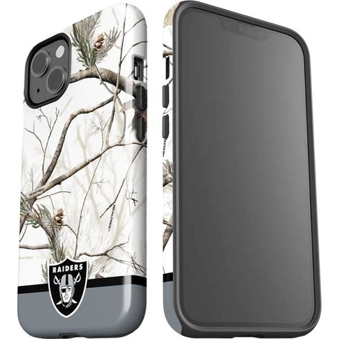 NFL Realtree Camo Las Vegas Raiders iPhone 15 Plus Impact Case