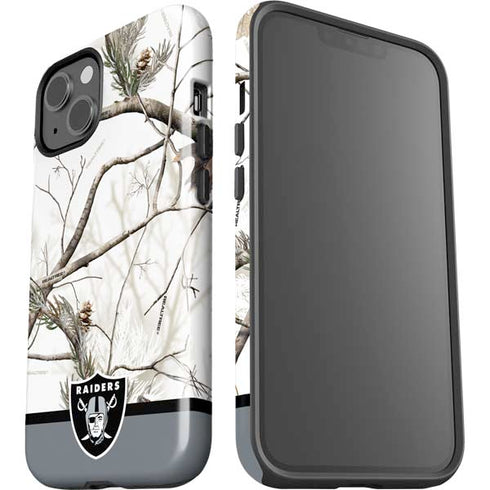 NFL Realtree Camo Las Vegas Raiders iPhone 15 Impact Case