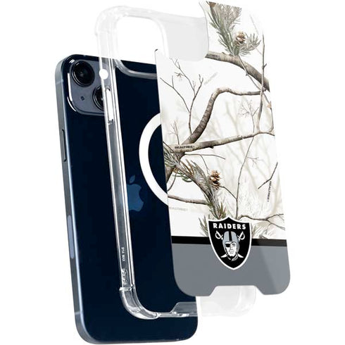 NFL Realtree Camo Las Vegas Raiders iPhone 15 Plus MagSafe Case