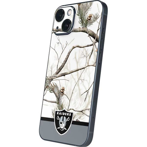 NFL Realtree Camo Las Vegas Raiders iPhone 15 Plus Skin