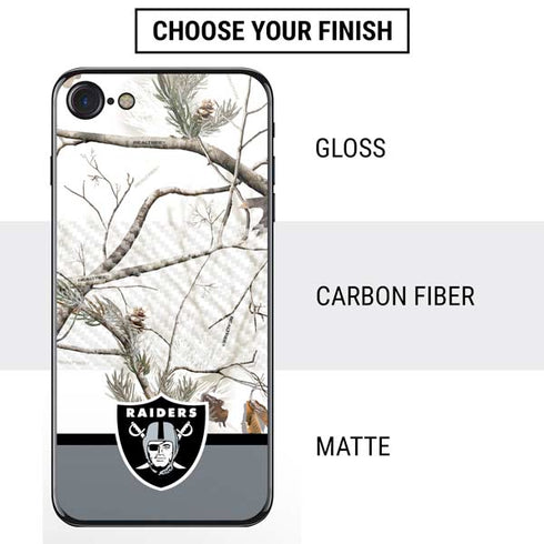 NFL Realtree Camo Las Vegas Raiders iPhone SE (2nd & 3rd Gen) Skin
