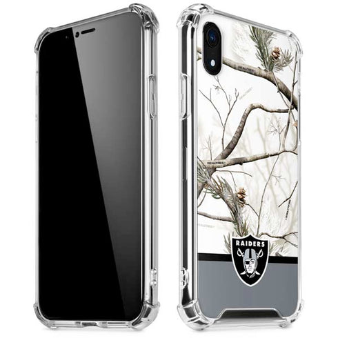 NFL Realtree Camo Las Vegas Raiders iPhone XR Clear Case