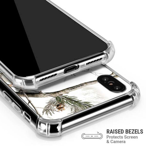 NFL Realtree Camo Las Vegas Raiders iPhone XS Max Clear Case