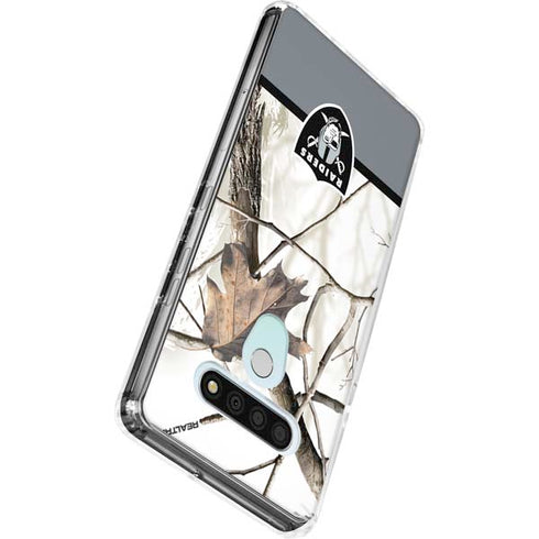 NFL Realtree Camo Las Vegas Raiders LG Stylo 6 Clear Case