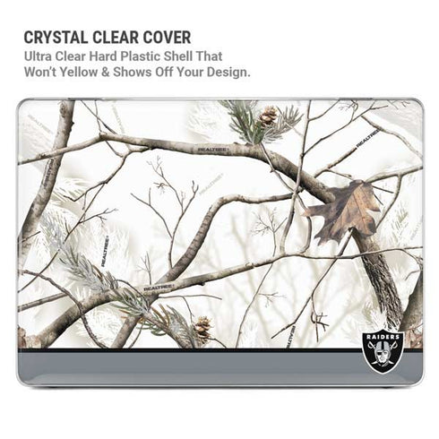NFL Realtree Camo Las Vegas Raiders MacBook Pro 16in (2021-25) Case plus Skin