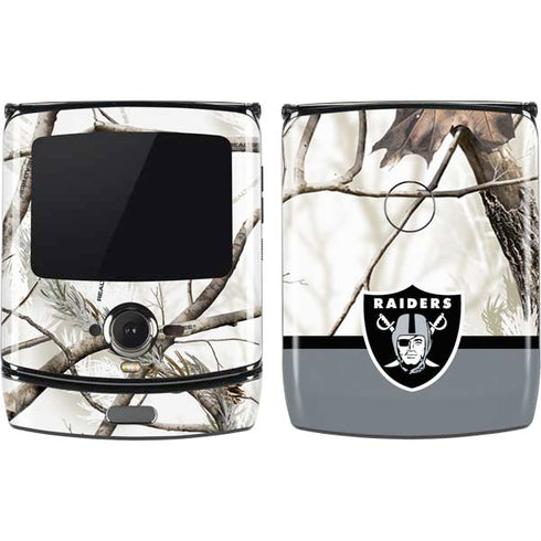 NFL Realtree Camo Las Vegas Raiders Motorola RAZR Skin