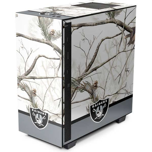NFL Realtree Camo Las Vegas Raiders NZXT H510 Compact ATX Mid-Tower Case Skin