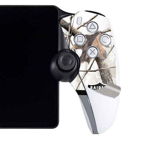 NFL Realtree Camo Las Vegas Raiders PlayStation Portal Remote Player Skin