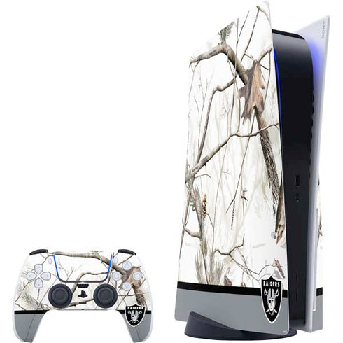 NFL Realtree Camo Las Vegas Raiders PS5 Bundle Skin
