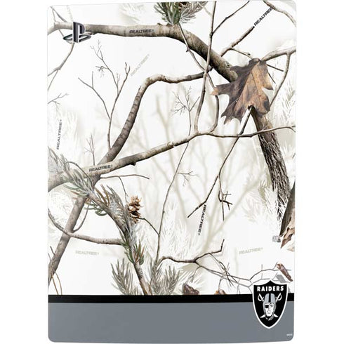 NFL Realtree Camo Las Vegas Raiders PS5 Console Skin