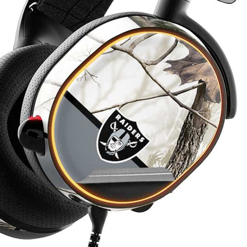 NFL Realtree Camo Las Vegas Raiders SteelSeries Arctis 3 Skin
