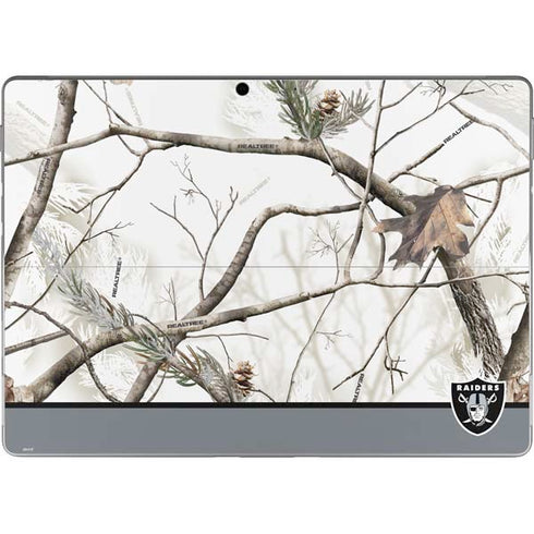 NFL Realtree Camo Las Vegas Raiders Surface Pro 8 Skin