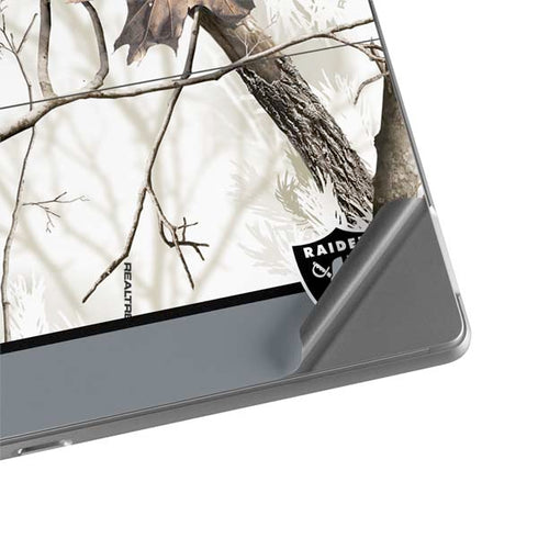 NFL Realtree Camo Las Vegas Raiders Surface Pro 8 Skin