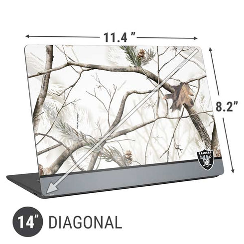 NFL Realtree Camo Las Vegas Raiders Universal Laptop 14in (11.4 x 8.2in) Skin