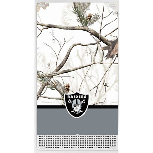 NFL Realtree Camo Las Vegas Raiders Xbox Series S Console Skin