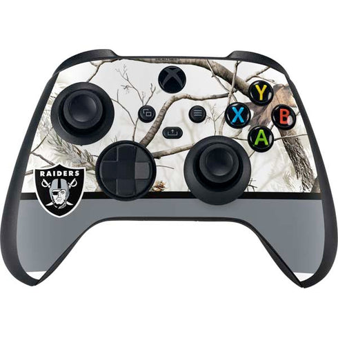 NFL Realtree Camo Las Vegas Raiders Xbox Series X Bundle Skin