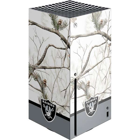 NFL Realtree Camo Las Vegas Raiders Xbox Series X Console Skin