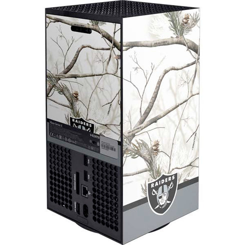 NFL Realtree Camo Las Vegas Raiders Xbox Series X Console Skin