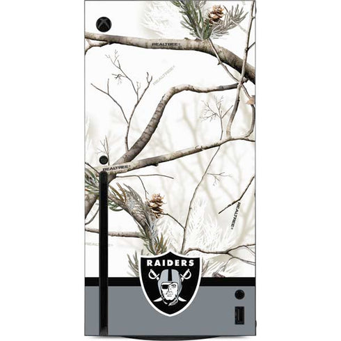 NFL Realtree Camo Las Vegas Raiders Xbox Series X Console Skin