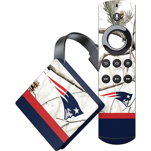 NFL Realtree Camo New England Patriots Amazon Fire TV Skin