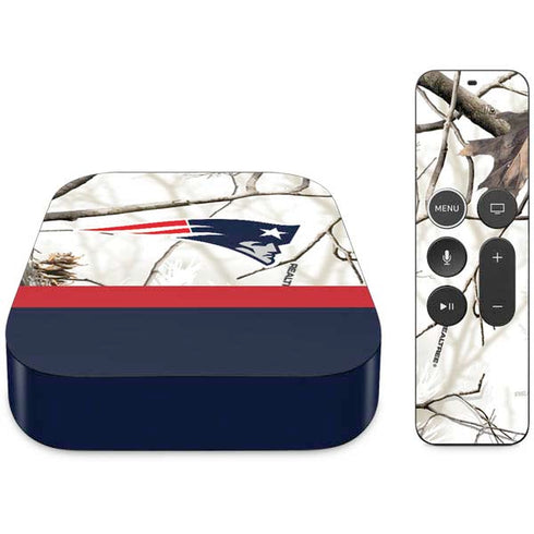 NFL Realtree Camo New England Patriots Apple TV Skin