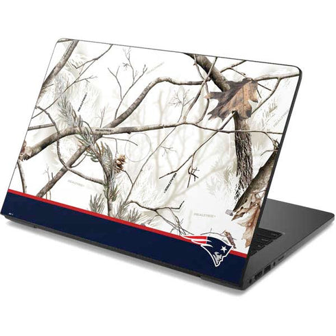 NFL Realtree Camo New England Patriots Dell Chromebook Skin