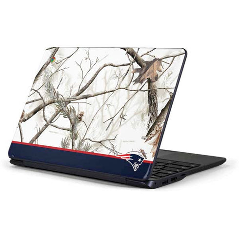 NFL Realtree Camo New England Patriots Samsung Chromebook Skin