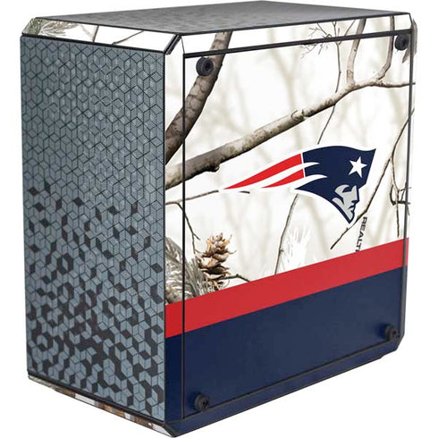 NFL Realtree Camo New England Patriots Cooler Master MasterBox Q300L Mini Tower Skin