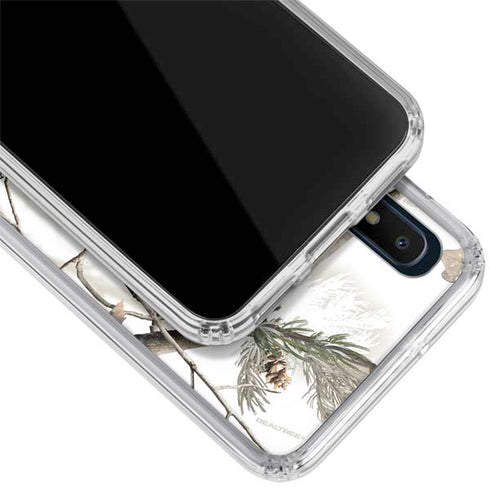 NFL Realtree Camo New England Patriots Galaxy A10e Clear Case