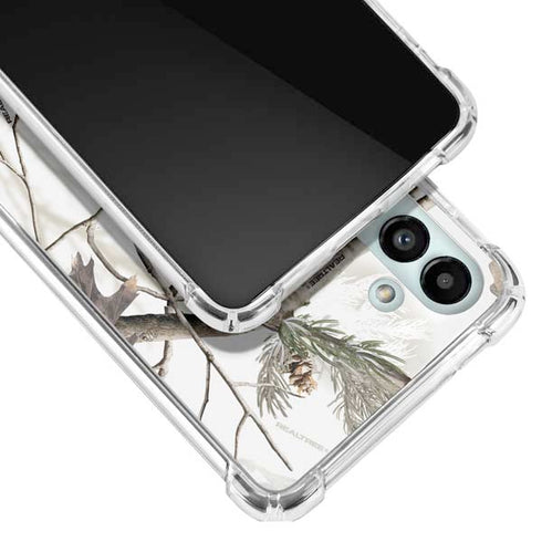 NFL Realtree Camo New England Patriots Galaxy A13 5G Clear Case
