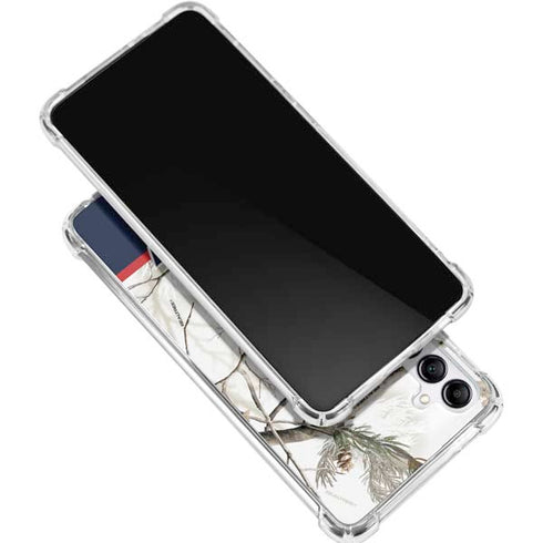 NFL Realtree Camo New England Patriots Galaxy A15 5G Clear Case