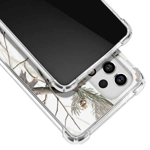 NFL Realtree Camo New England Patriots Galaxy A33 5G Clear Case