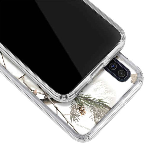 NFL Realtree Camo New England Patriots Galaxy A50 Clear Case