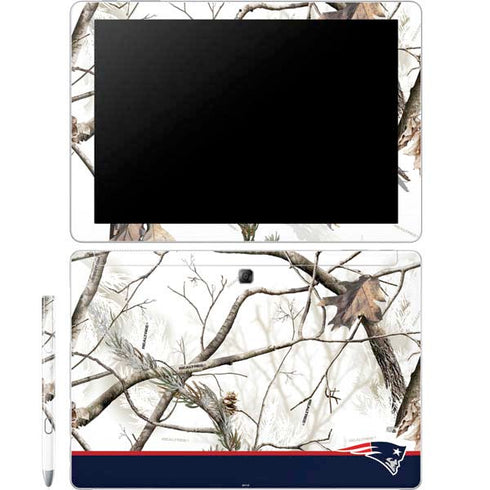 NFL Realtree Camo New England Patriots Galaxy Book 12in Skin