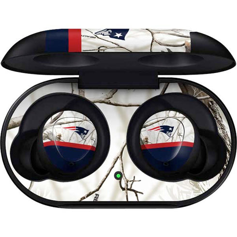 NFL Realtree Camo New England Patriots Galaxy Buds Skin