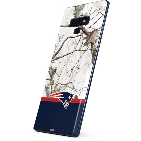NFL Realtree Camo New England Patriots Galaxy Note 9 Skin