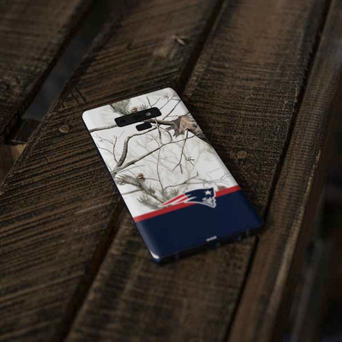 NFL Realtree Camo New England Patriots Galaxy Note 9 Skin