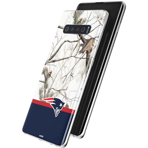 NFL Realtree Camo New England Patriots Galaxy S10 Skin