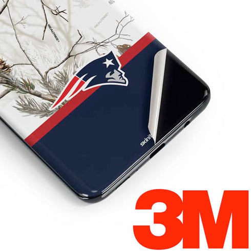 NFL Realtree Camo New England Patriots Galaxy S10 Skin
