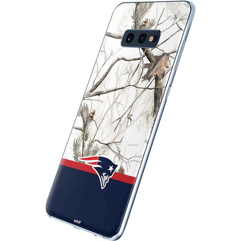 NFL Realtree Camo New England Patriots Galaxy S10e Skin