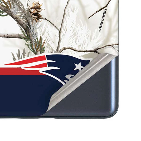 NFL Realtree Camo New England Patriots Galaxy S20 Fan Edition Skin