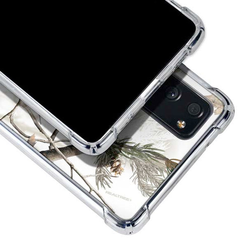 NFL Realtree Camo New England Patriots Galaxy S20 FE Clear Case