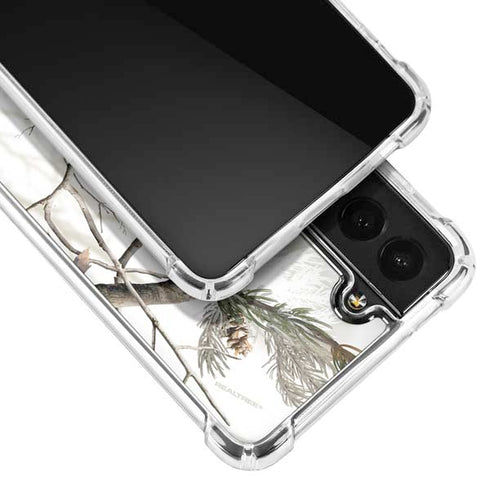 NFL Realtree Camo New England Patriots Galaxy S21 FE Clear Case