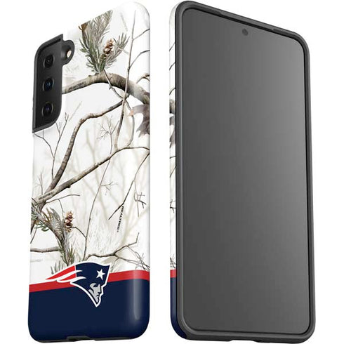 NFL Realtree Camo New England Patriots Galaxy S21 FE Pro Case