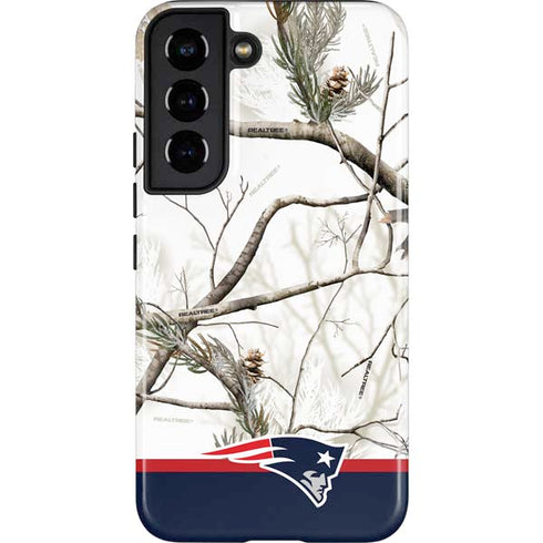 NFL Realtree Camo New England Patriots Galaxy S22 Pro Case