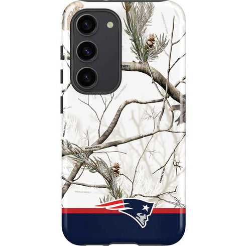 NFL Realtree Camo New England Patriots Galaxy S23 Pro Case